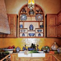 Décoration de cuisine marocaine