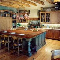 Cuisine design avec coin salle à manger