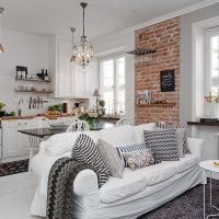 Intérieur d'un studio moderne