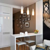 Comptoir de bar minimaliste