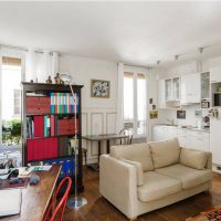 La disposition des locaux dans le studio