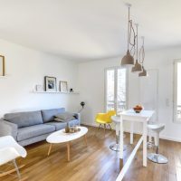 Zonage d'un studio avec ligne de marquage