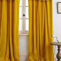 Rideaux occultants au sol dans le style anglais