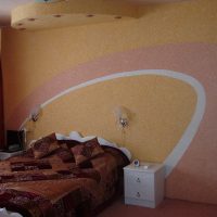 Décoration murale sur la tête du lit