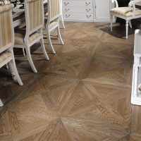 Revêtement de sol modulaire en parquet