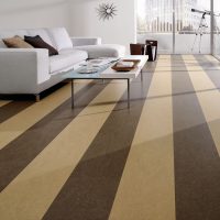 Marmoleum à rayures