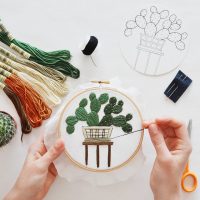Broderie décorative de bricolage