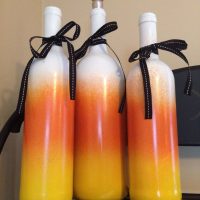 Décoration de bouteille en verre à faire soi-même
