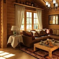 Un endroit confortable pour se détendre dans le salon d'une maison privée