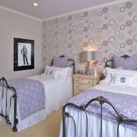 Chambre design pour filles d'âge scolaire