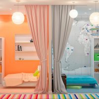 Chambres de zonage pour filles et garçons