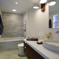 Lavabo de forma triangular