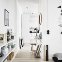 Couloir étroit de style scandinave