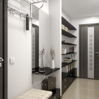 Conception de couloir dans un style moderne