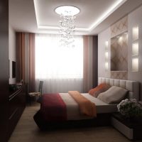 Niches lumineuses sur la tête du lit