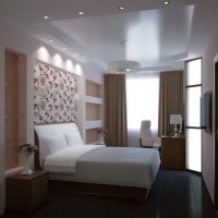Eclairage décoratif dans une chambre moderne