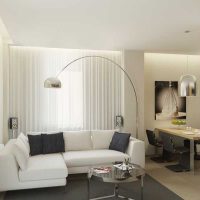 Lampadaire avec support long