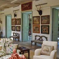 Décoration de salon provençal