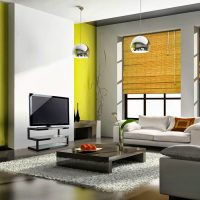 Rideaux de bambou romains