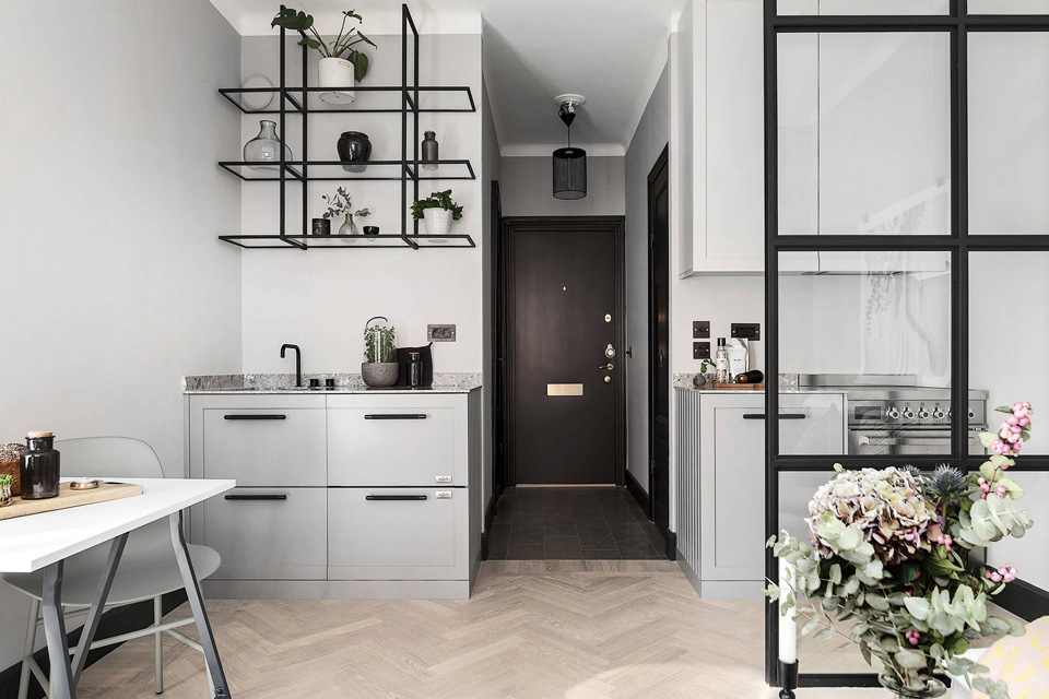 Design de studio scandinave