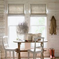 Mobilier rétro à l'intérieur de la cuisine