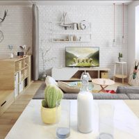 Bouteille de lait sur la table de la cuisine
