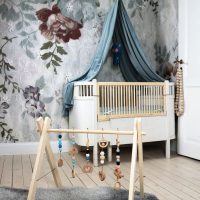 Intérieur d'une crèche pour bébé