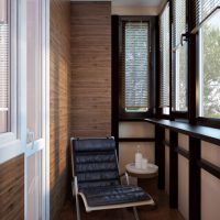 Boiseries pour le balcon