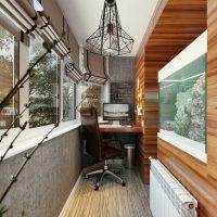 Concevez une étude sur un balcon étroit