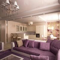 Concevoir une cuisine-salon dans un style moderne