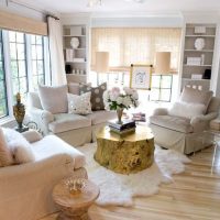 Table basse de souche