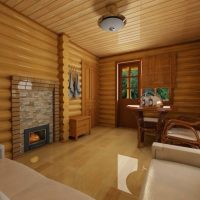 Conception d'une salle de relaxation après des procédures à l'eau