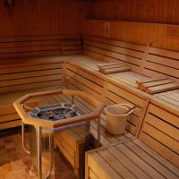 Chauffage électrique de protection de clôture dans le hammam
