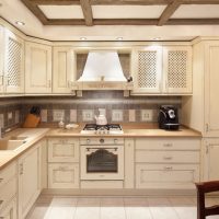 Set de cuisine en forme de L