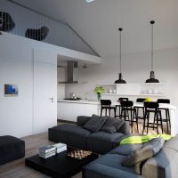 Table basse noire