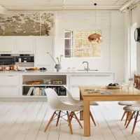 Espace de restauration scandinave