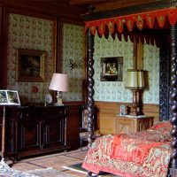 Dormitorio de estilo oriental