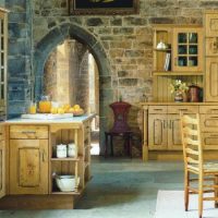 Conception de cuisine de style anglais