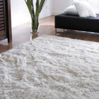 Tapis léger à poil long