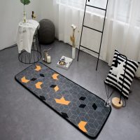 Petit tapis gris