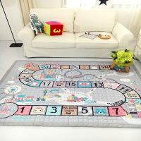 Tapis de jeu dans une chambre d'enfants