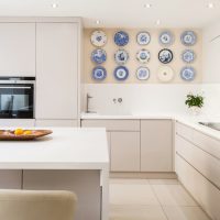 Décor de cuisine de style minimaliste