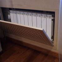 Radiateur à écran articulé