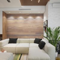 Mise en valeur d'un mur d'accent avec des boiseries