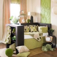 Un canapé confortable dans la chambre des enfants