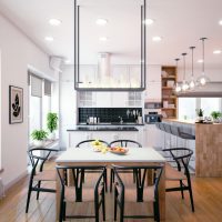 Studio spacieux dans un style écologique