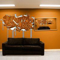 Extincteur comme décoration d'intérieur