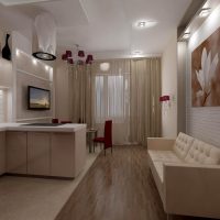 Concevoir une cuisine-salon dans un style moderne