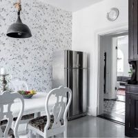 chaises de cuisine avec dos bouclé
