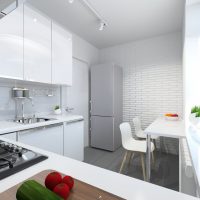 Conception de cuisine de style loft